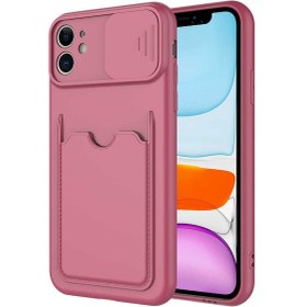 Resim İphone 11 Uyumlu Kartix Kılıf-koyu Mor Koyu Mor 