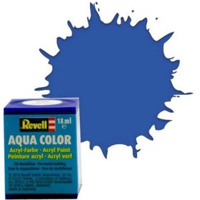 Resim NessiWorld Aqua Color Blue - Mat Boya- 18 ml 