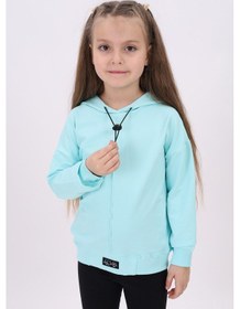 Resim Toontoy Kız Çocuk Sweatshirt Su Yeşili 
