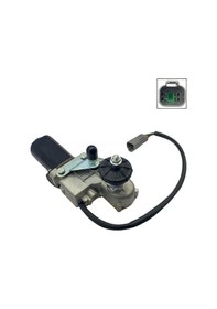 Resim 12V Silecek Motoru Tek Milli + Sabit Mil 90° Kabin 