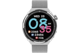 Resim Swords Sword Wia Watch 2 Pro Akıllı Saat Silver (Gümüş Metal Hasır ve Hediyeli Silikon Kordonlu) 