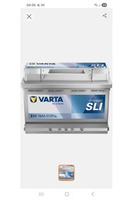 Resim Varta Akü SLI 12V 74 Ah Amper 680a E11 2025 Üretim 