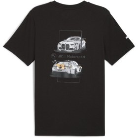 Resim Puma 63073501 Bmw Mms Car Graphic Tee 2 Erkek Spor Tişört 