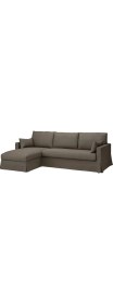 Resim IKEA Gri Konforlu Kanepe - Uzanma Koltuklu 3'lü Kanepe 