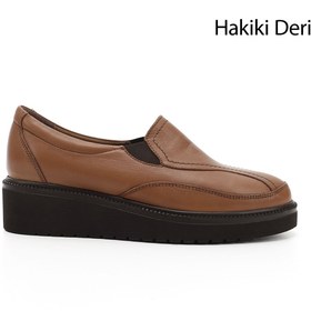 Resim Gönderi(r) Kadın Taba Antik Dolgu Taban Hakiki Deri Ayakkabı 