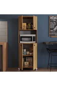 Resim Moxen Mobilya Mobilya Mfd2 Mikrodalga Fırın Dolabı 