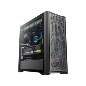 Resim Bitfenix Sepii Black 750W 80+ Bronze Psu 4X120MM Frgb Fan Atx Temperli Cam Siyah Gaming (Oyuncu) Kasa 
