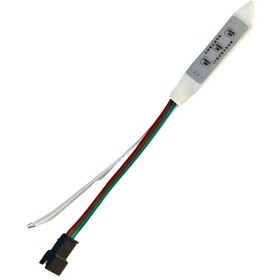 Resim 5-24v Mini Tek Renk Yürüyen Pixel Şerit Led Su Akan Anahtarlı Kontrol Devresi Ws2811 