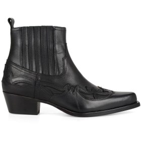 Resim FootCourt Kadın Kovboy Bot Siyah Bari 