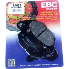 Resim Yamaha R25-Mt25 Ebc Organik Ön Fren Balatası 