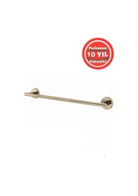 Resim Çelik Banyo Paslanmaz Pirinç Flora 60 Cm Uzun Havluluk Altın Gold Gold 