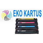 Resim Hp Color LaserJet Pro M452dn CF410A 4 RENK Uyumlu Toner 