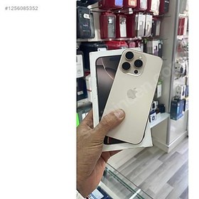 Resim Apple iPhone 16 Pro İkinci El YD | 256 GB | Çöl Titanyum 