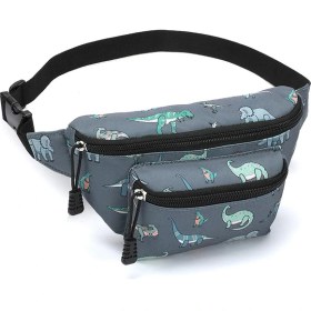 Resim Fashion Schoolbags Karikatür Desenli Çocuk Bel Çantası Ayarlanabilir Askılı Oxford Kumaş Çocuk Göğüs ÇANTASI-N0306S (Yurt Dışından) 