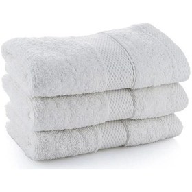 Resim Bambum Cindy - 3'lü Microcotton El Havlusu Ekru 30x50cm 