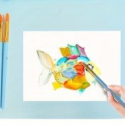Resim 1 Set Silikon Boyama Matı-50.8cm X 40.64cm Silikon Sanat Matı, 1 Kalem Tutucu ve On Boya Fırçası ile-Silikon El Yapımı Mat 14 Renk Bloklu-2 Renkli Sayfa Pembe/Mavi/Yeşil, Halloween, Noel, Paskalya, Şükran Günü için Mükemmel 