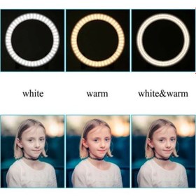 Resim Ring Fill Light 14" Youtuber Video Kuaför Çekimleri için 