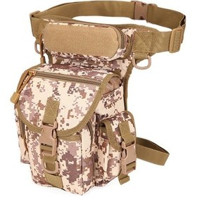 Resim 800d Su Geçirmez Oxford Kumaş Büyük Kapasiteli Outdoor Spor Ayak Çantası - Bisiklet, Yürüyüş, Balıkçılık, Kamp İçin Uygun Çok Renkli Çok Renkli 