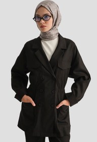 Resim Armine Keten Takım 25YD9158 Siyah 