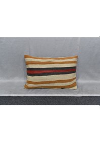 Resim Zehra Abla Halı Yeni El Dokuma Dekoratif Kilim Kırlent Yastık Kılıfı 6683 Çok Renkli 