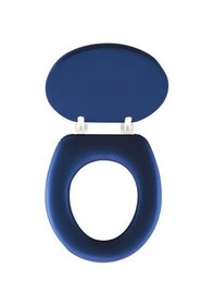 Resim Jumbo Yumuşak Klozet Kapağı Lacivert 