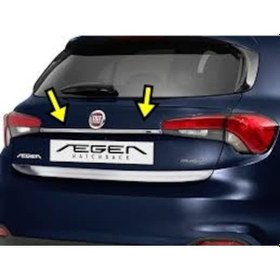 Resim Fiat Egea Hb Krom Bagaj Çıtası Paslanmaz Çelik N11.2958 