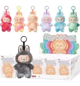 Resim Labubu Oyuncak Labubu Peluş Bebek Peluş Oyuncak Labubu Anahtarlık Model Bebek Labubu 