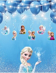 Resim Frozen Temalı 3d Tavan Sarkıt 6 Lı Tüm Yaşlar 