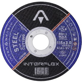 Resim Badem10 25 Parça Avuç İçi Spiral Taşlama Makinesi Cırt Zımpara Flap İnox Metal Kesme Kesici Disk Seti 115 mm 