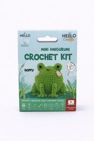 Resim Jack Ferrero Amigurumi Kiti | Sevimli Kurbağa Örgü Seti | Yeni Başlayanlar İçin | Anahtarlık Seçenekli 
