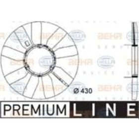 Resim RADYATOR FANI (9 KANAT) 190 W201 86>91 W202 93>00 W124 85>93 SPRI 