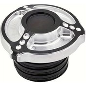 Resim Hightower Tip A Ev Tipi Motosiklet Yakıt Depo Kapağı Ayçiçek Desenli Universal Motosiklet Aksesuarı 