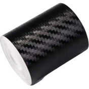 Resim Temiz Pazar Siyah Karbon Folyo Şerit 6 Cm X 5 Metre 