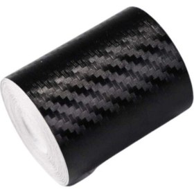Resim Temiz Pazar Siyah Karbon Folyo Şerit 6 Cm X 5 Metre 