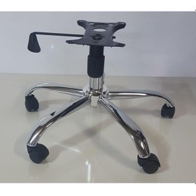 Resim Kamusalmarket Krom Yıldız Ayak+Teker+Krom Piston 80 Lik+Tek Kollu Mekanizma 