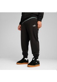 Resim Puma Erkek Ess No. 1 Logo Sweatpants Eşofman Alt 68260801 Siyah 
