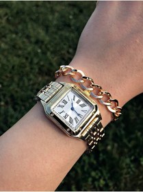 Resim pullmarkt Çelik Analog Kadın Kol Saati Genç Kız Saatleri Yeni Moda 
