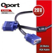 Resim Qport Q Vga20 20mt Vga Kablo 