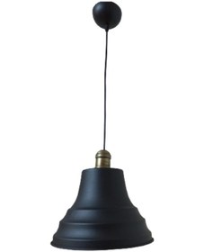 Resim Dylight Retro Metal Eskitme Duylu Siyah Içi Siyah Tekli Sarkıt Av 