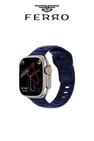 Resim FERRO Watch Ultra Android Ve Ios Uyumlu Akıllı Saat 2 Yıl Garantili Macit Saat Güvencesiyle Fsw1112 