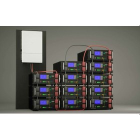 Resim Titanx 48v 105ah Smart Bluetooth + Smart Screen Lifepo4 Akü 