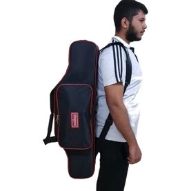 Resim Modibags 125 Cm 3 Göz Lüks Olta Kamış Çantası Siyah 