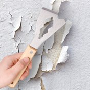 Resim 1 adet Paslanmaz Çelik Çok Amaçlı Kazıyıcı - Boya, Duvar Kağıdı & Çimento Çıkarma için İdeal - Dayanıklı Ev Temizlik Aracı 