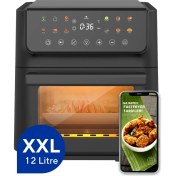 Resim Kumtel Xxl 12 Litre Fastfryer (Yağsız Fritöz Airfryer ) Haf-10 