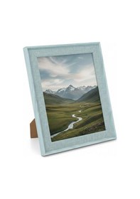 Resim Efemark Premium Serisi 15 20 Cm Ahşap Resim Çerçevesi Açık Mavi 