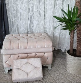 Resim Duru Çeyiz Sandıkları Gülşah Kapıtene Ikili Lüks Çeyiz Sandıği 