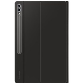 Resim Samsung Uyumlu Galaxy Tab S10/S9 Ultra Klavyeli Mousepadli Kılıf Siyah 