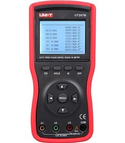 Resim Unit Ut267b Akıllı Tip Üç Fazlı Dijital Voltampermetre 