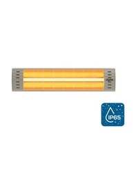 Resim Dysis DH-7486 Art Plus Karbon Serisi IP65 Suya-Toza Dayanıklı 2300 W Bej İç/Dış Mekan Isıtıcı 