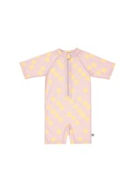 Resim Lassig Uv Korumalı Mayo Checkerboard Pale Pink Yellow Pembe 